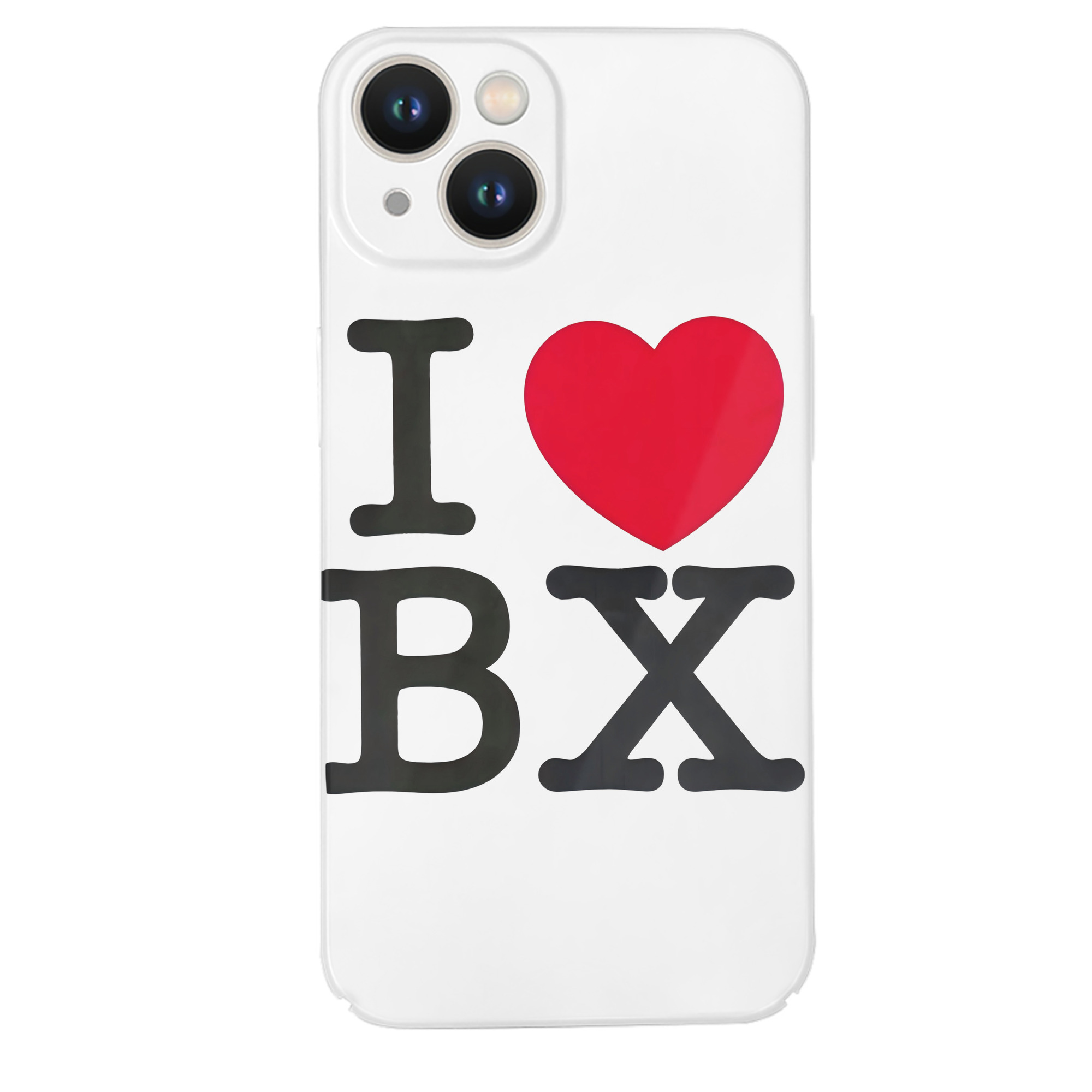 New York Yankees I Love BX IPhone 14 Series Full-Cover Hard Case – Shockproof With Raised Camera Protection – Precise Cutouts, Wireless Charging Compatible – Durable, Anti-Yellowing, Easy To Clean